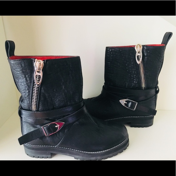 MCM Shoes - MCM MOTO BOOTS
